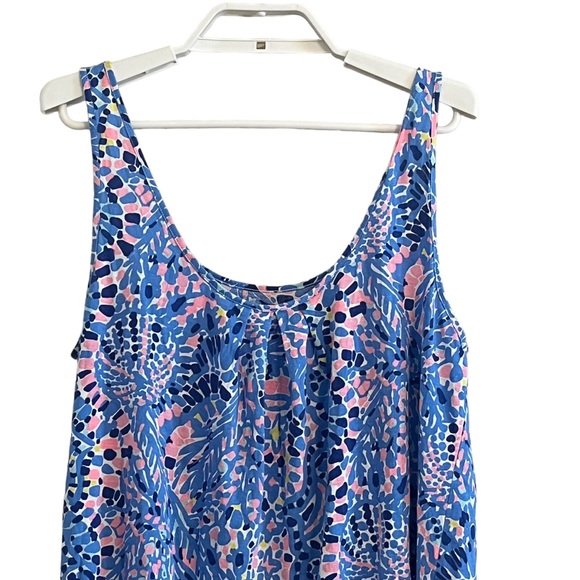 Lilly Pulitzer Tic Tac Tile Kinsey Tank Top - Picture 5 of 8